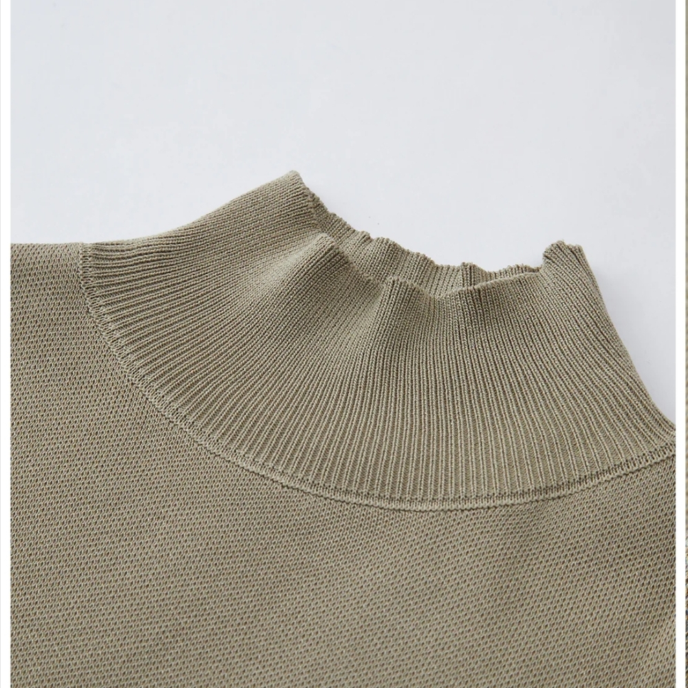 NWT Commense Leisurely Solid pullover sweater vest in khaki size  large - Picture 6 of 16